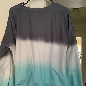 Multicolored long sleeve shirt